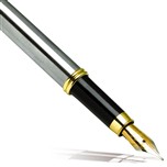 Golden line pen set