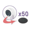 50 Refills Dermaseta