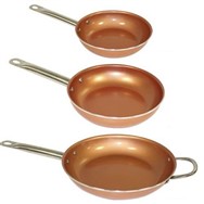 Starlyf Copper Pan Pack of 3